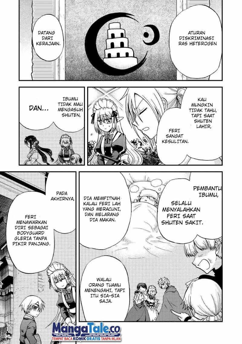 Zensei wa Ken Mikado. Konjou Kuzu Ouji Chapter 28 - halaman 8