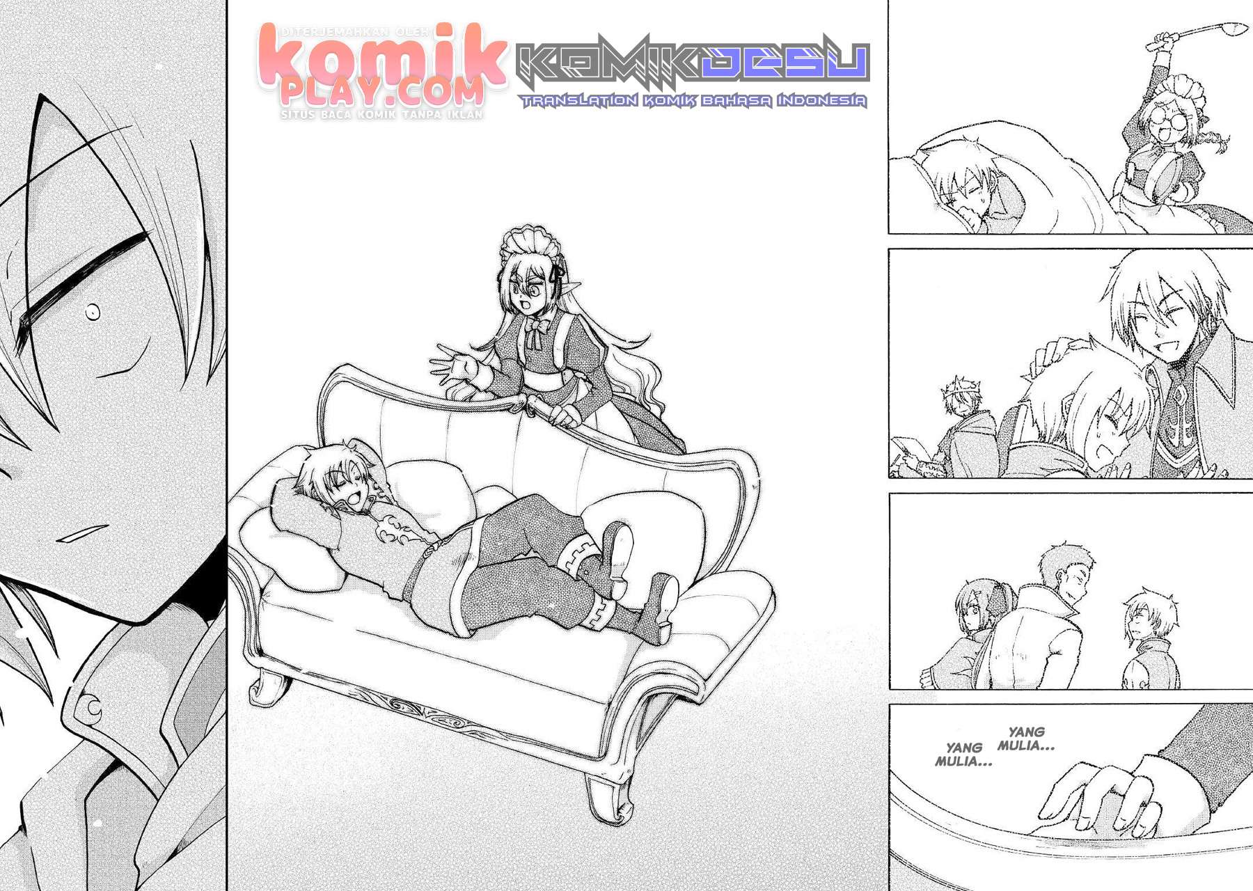 Zensei wa Ken Mikado. Konjou Kuzu Ouji Chapter 3 - halaman 22