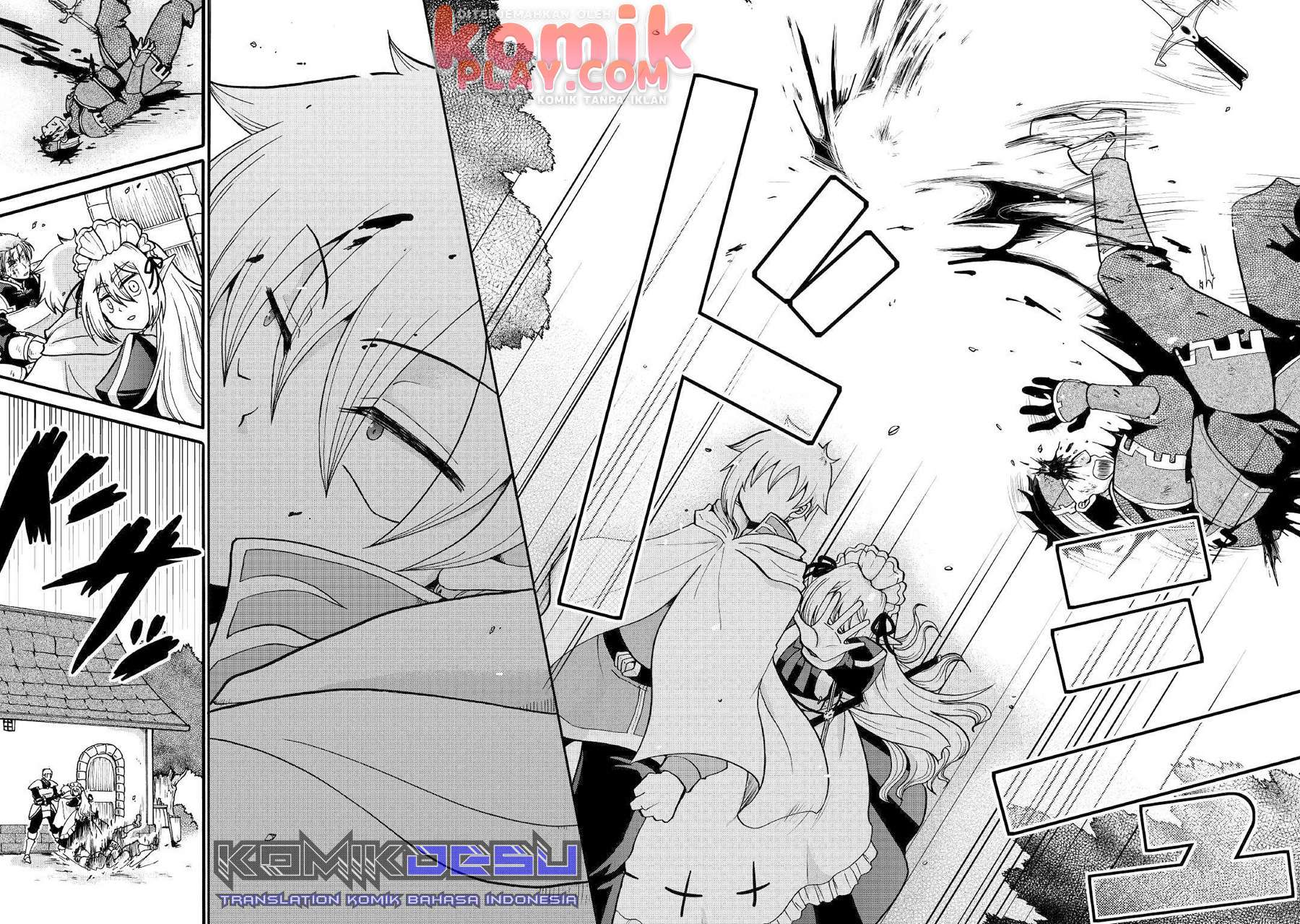 Zensei wa Ken Mikado. Konjou Kuzu Ouji Chapter 3 - halaman 25