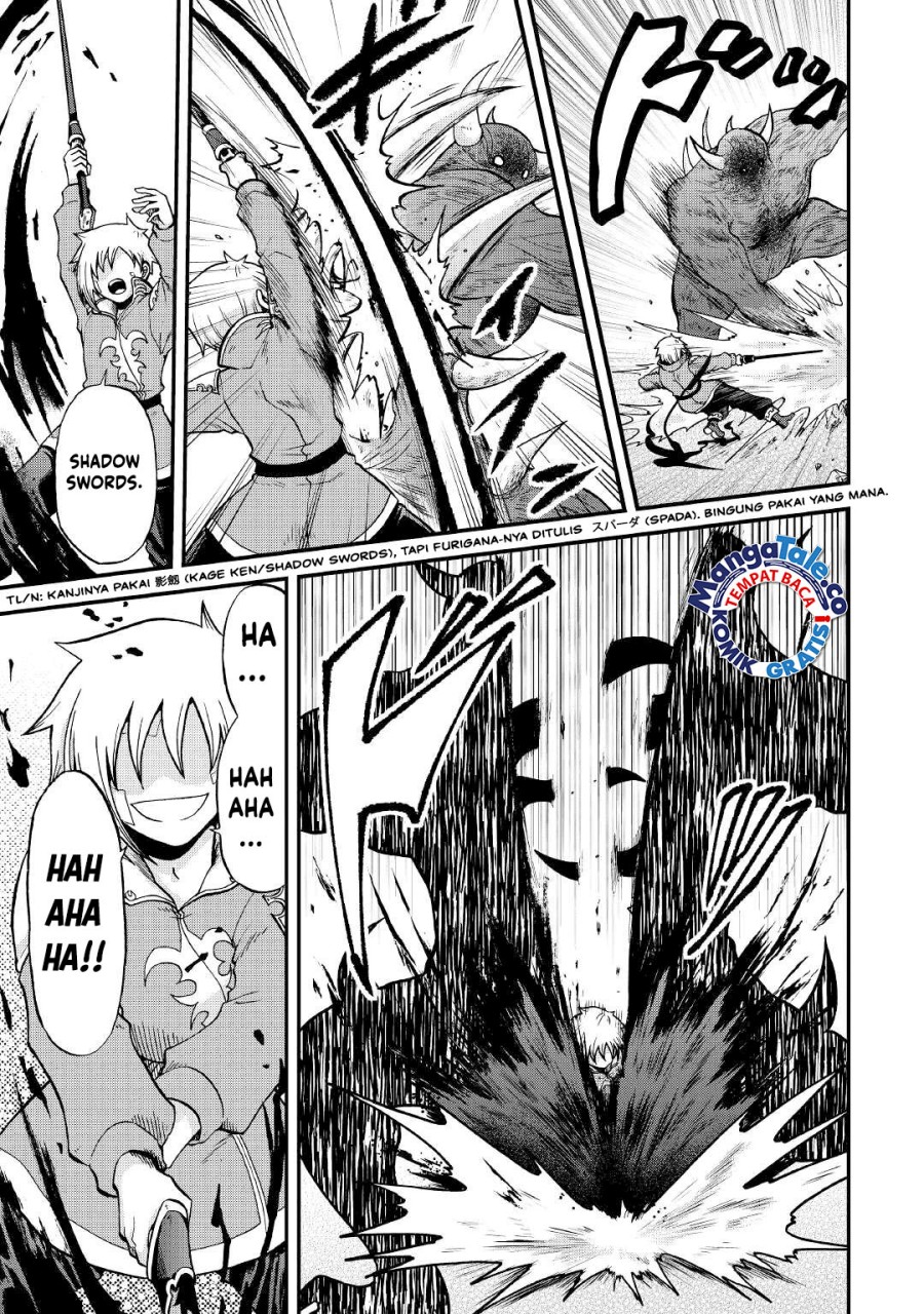 Zensei wa Ken Mikado. Konjou Kuzu Ouji Chapter 32 - halaman 9