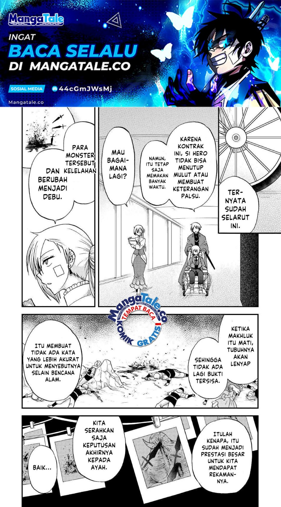 Zensei wa Ken Mikado. Konjou Kuzu Ouji Chapter 33.1 - halaman 10