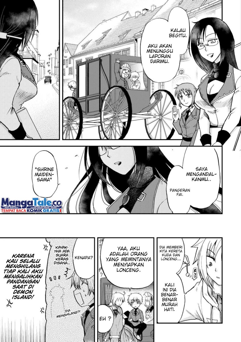 Zensei wa Ken Mikado. Konjou Kuzu Ouji Chapter 35 - halaman 9