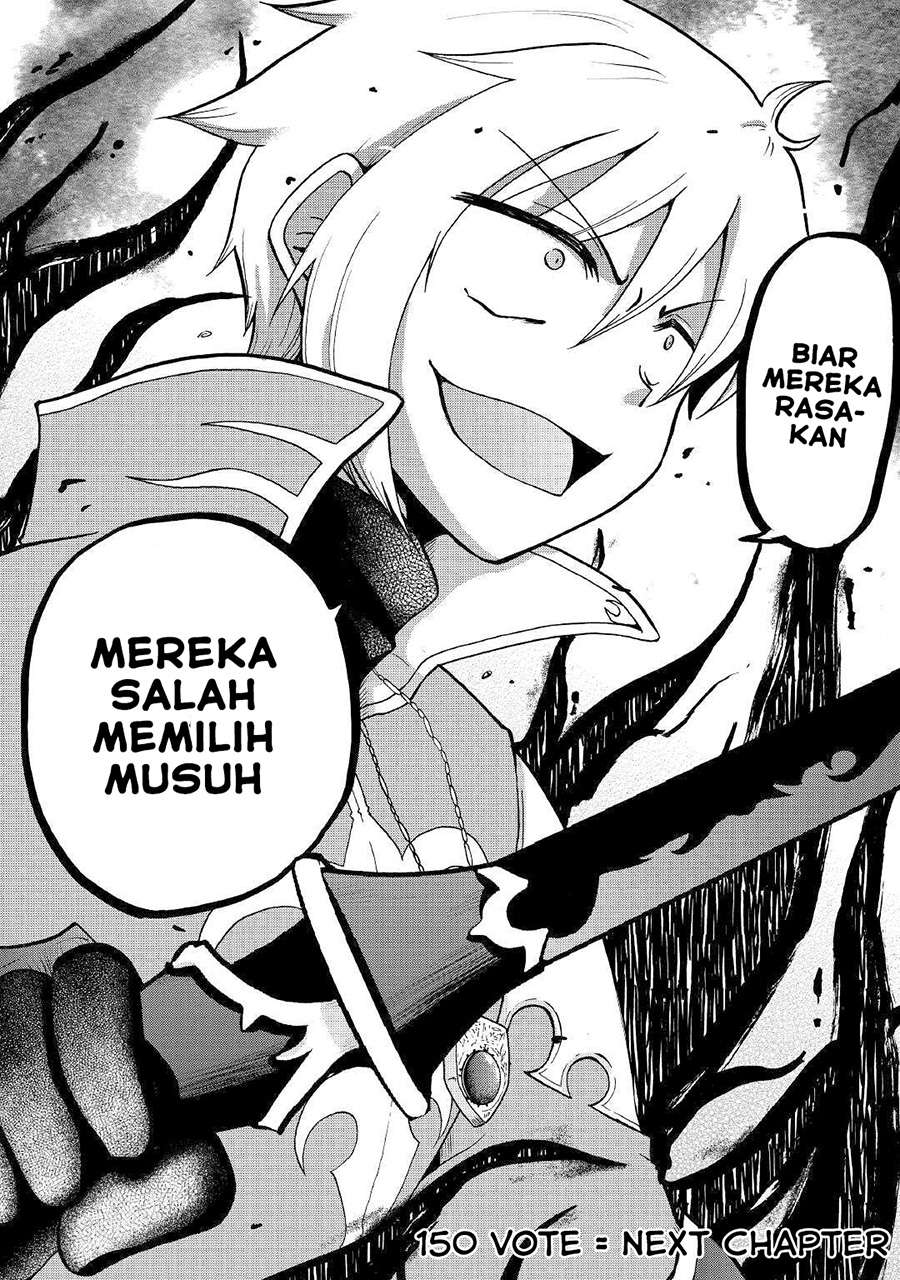 Zensei wa Ken Mikado. Konjou Kuzu Ouji Chapter 4 - halaman 37