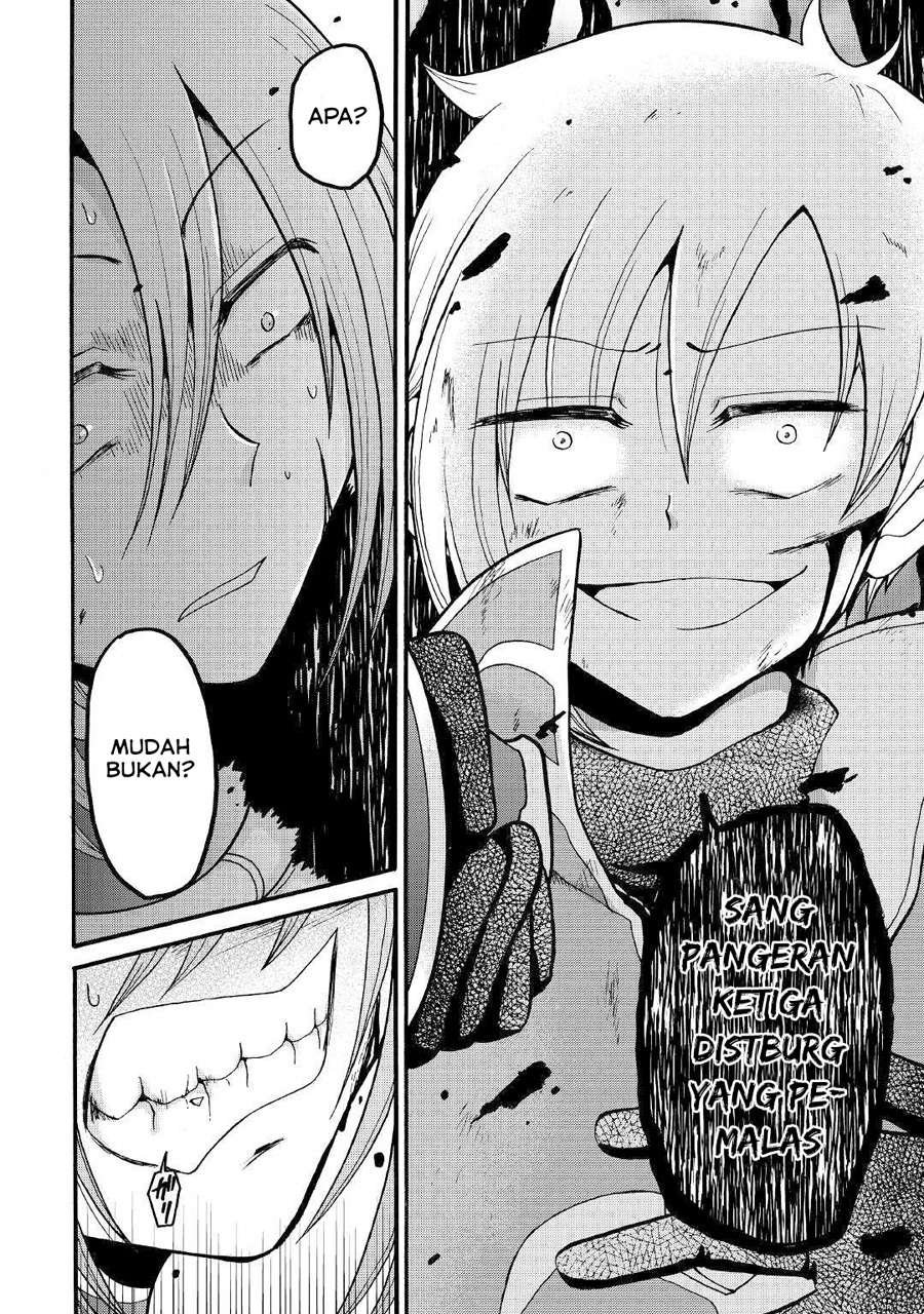 Zensei wa Ken Mikado. Konjou Kuzu Ouji Chapter 6 - halaman 22