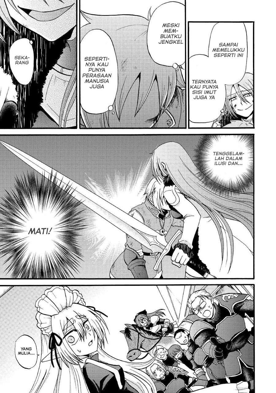Zensei wa Ken Mikado. Konjou Kuzu Ouji Chapter 6 - halaman 35