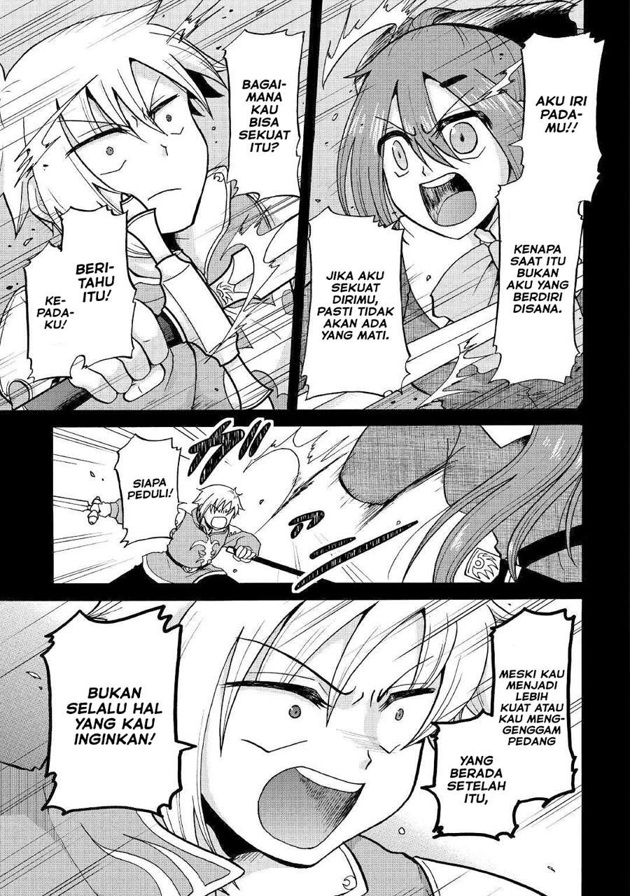 Zensei wa Ken Mikado. Konjou Kuzu Ouji Chapter 8 - halaman 28