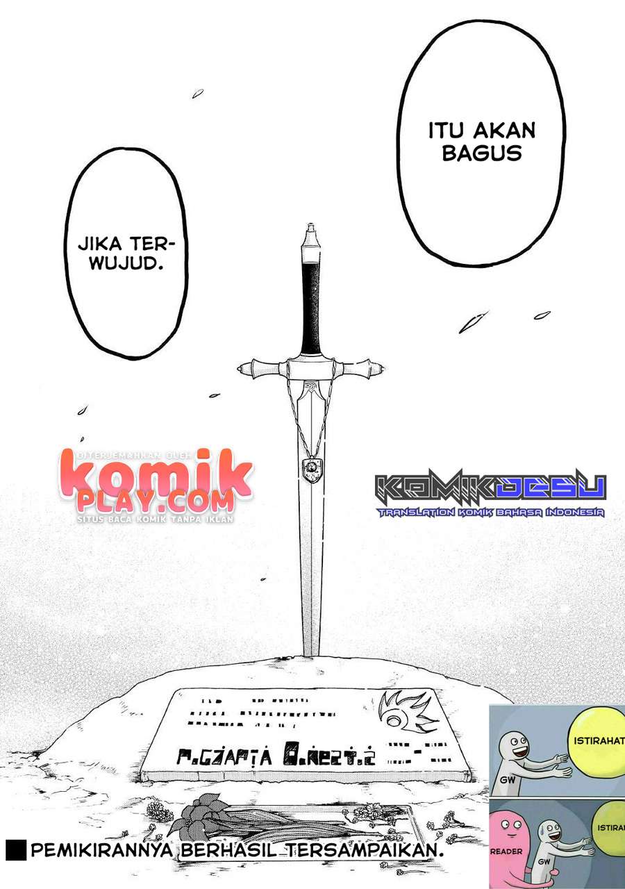 Zensei wa Ken Mikado. Konjou Kuzu Ouji Chapter 8 - halaman 37