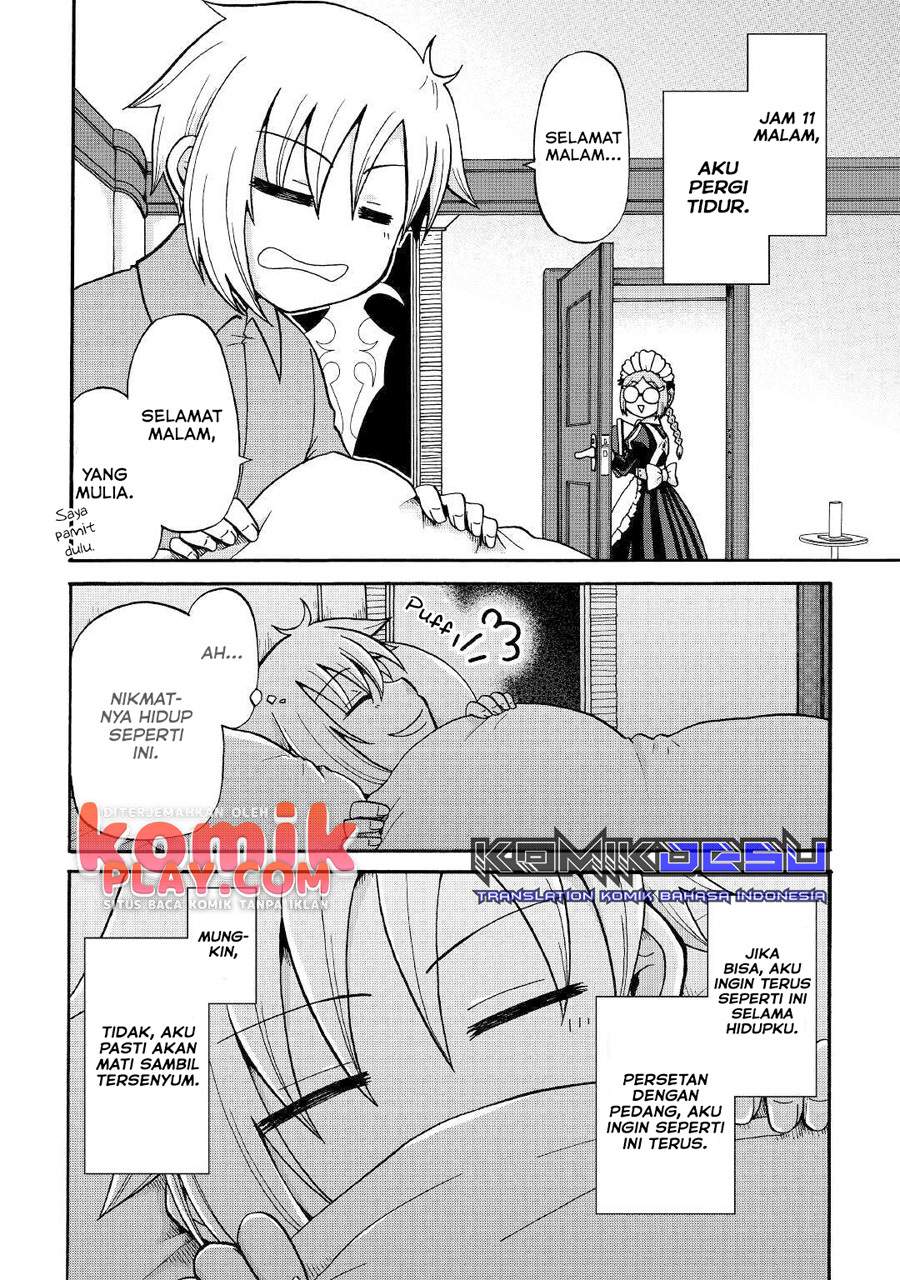Zensei wa Ken Mikado. Konjou Kuzu Ouji Chapter 9 - halaman 12