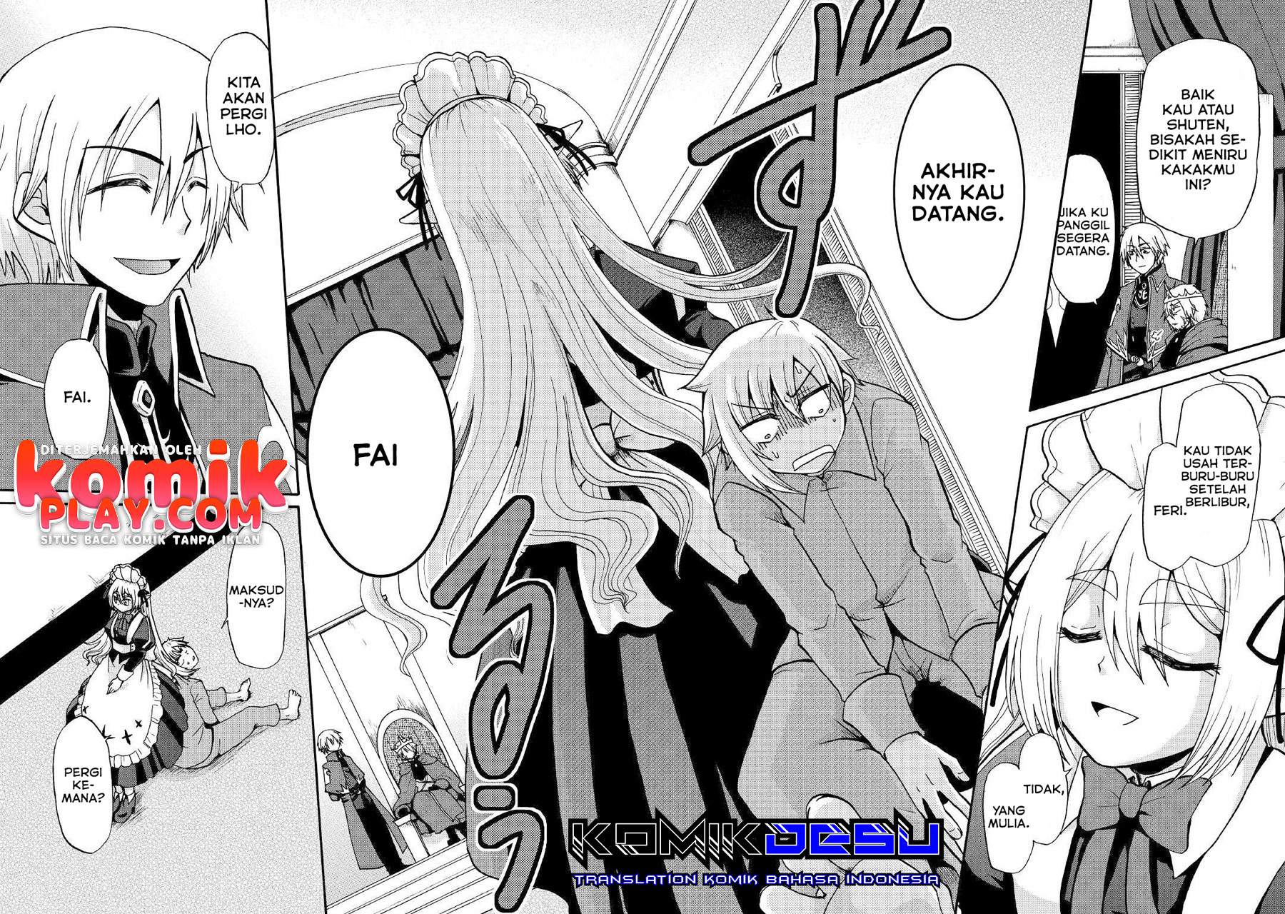 Zensei wa Ken Mikado. Konjou Kuzu Ouji Chapter 9 - halaman 14