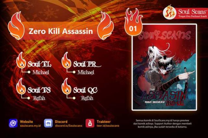 Zero Kill Assassin Chapter 1 - halaman 1