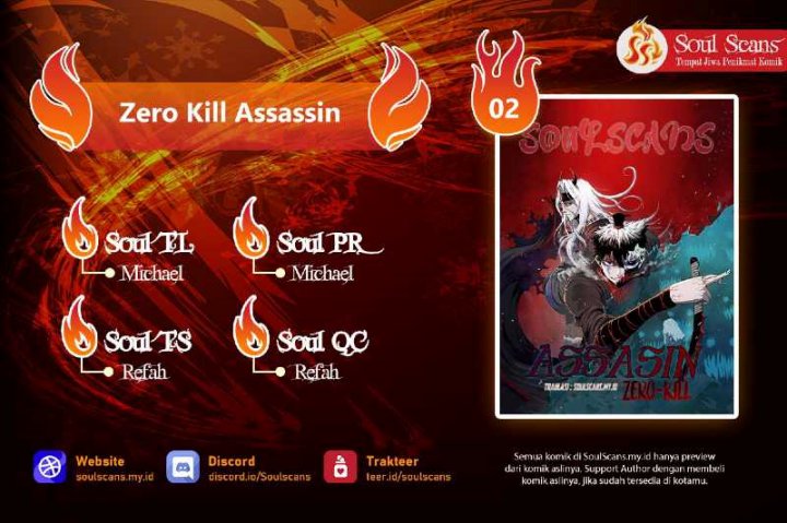 Zero Kill Assassin Chapter 2 - halaman 1