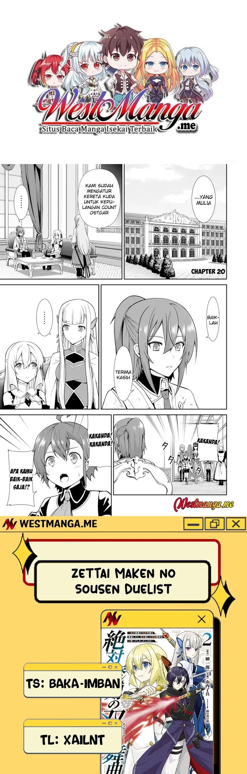 Zettai Maken no Duelist Chapter 20 - halaman 1