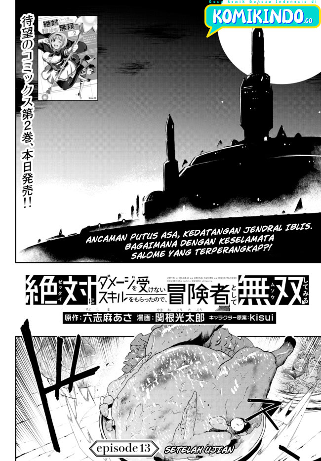 Zettai ni Damage wo Ukenai Skill wo Moratta node, Boukensha toshite Musou shitemiru Chapter 13.1 - halaman 5