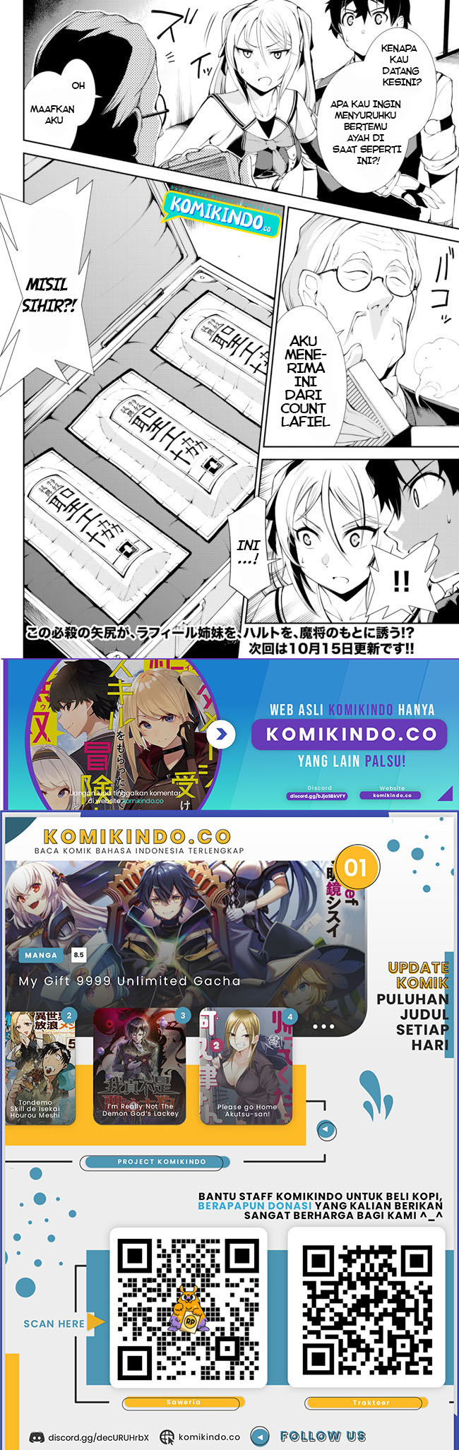 Zettai ni Damage wo Ukenai Skill wo Moratta node, Boukensha toshite Musou shitemiru Chapter 14.2 - halaman 15