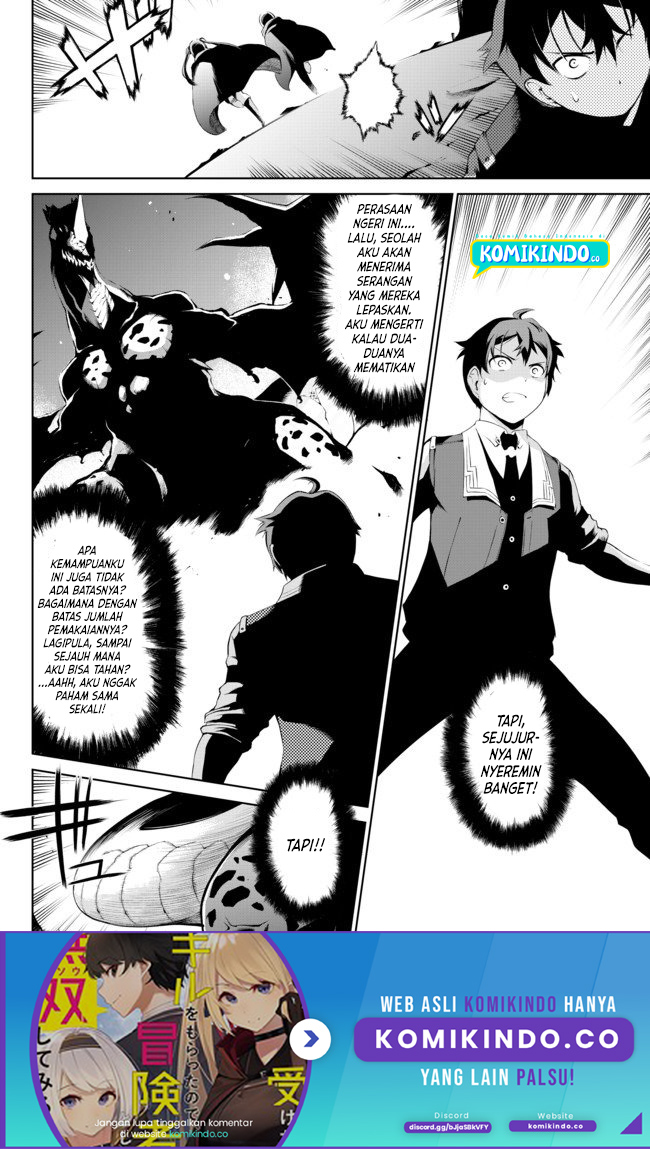 Zettai ni Damage wo Ukenai Skill wo Moratta node, Boukensha toshite Musou shitemiru Chapter 2.2 - halaman 2