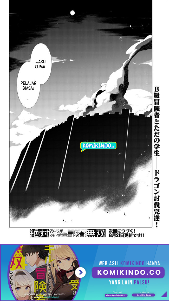 Zettai ni Damage wo Ukenai Skill wo Moratta node, Boukensha toshite Musou shitemiru Chapter 2.2 - halaman 22