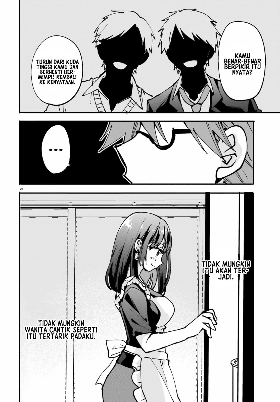 Zettai ni Yuuwaku sarenai Otoko vs Zettai ni Yuuwaku suru Onna Chapter 1 - halaman 21
