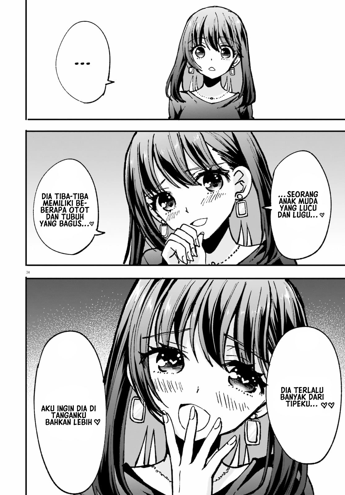 Zettai ni Yuuwaku sarenai Otoko vs Zettai ni Yuuwaku suru Onna Chapter 1 - halaman 34