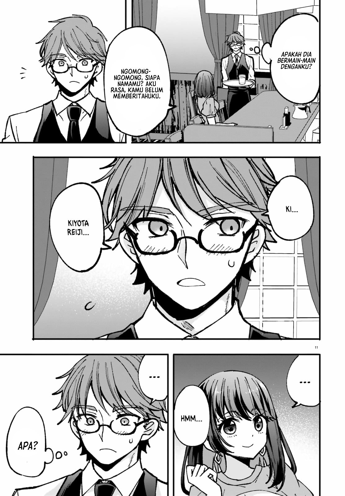 Zettai ni Yuuwaku sarenai Otoko vs Zettai ni Yuuwaku suru Onna Chapter 2 - halaman 12