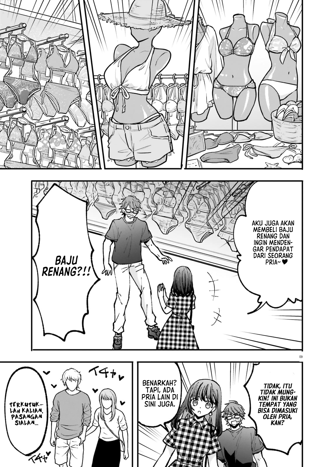 Zettai ni Yuuwaku sarenai Otoko vs Zettai ni Yuuwaku suru Onna Chapter 3 - halaman 10