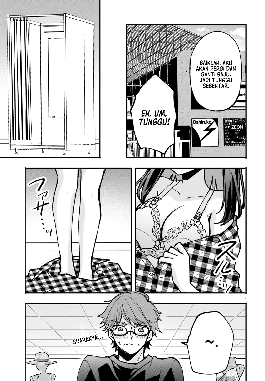 Zettai ni Yuuwaku sarenai Otoko vs Zettai ni Yuuwaku suru Onna Chapter 3 - halaman 12