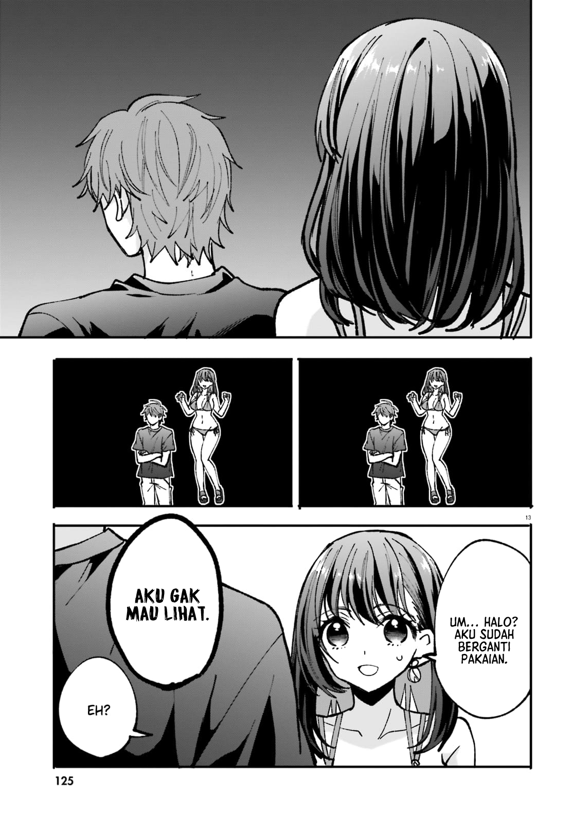 Zettai ni Yuuwaku sarenai Otoko vs Zettai ni Yuuwaku suru Onna Chapter 3 - halaman 14