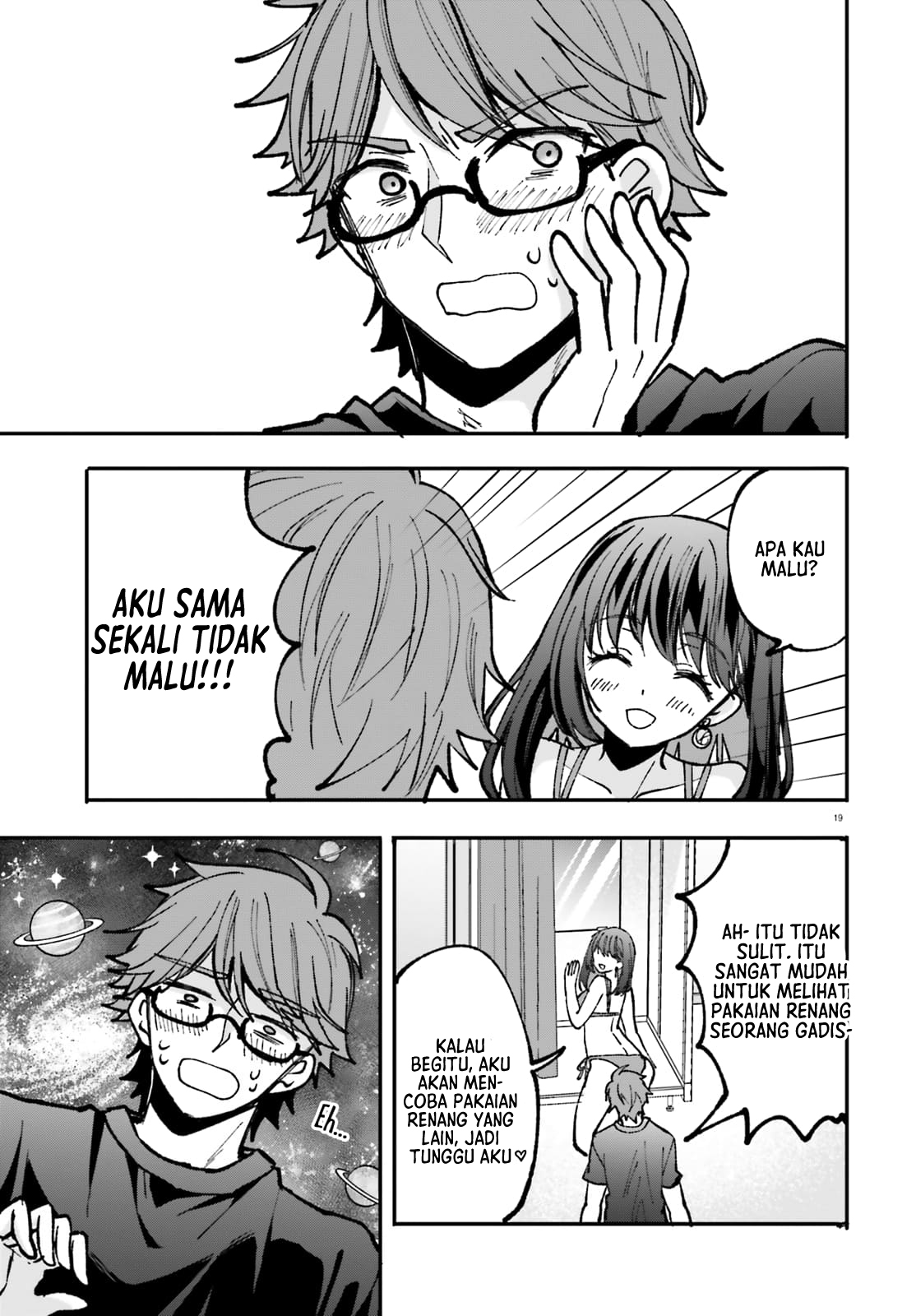 Zettai ni Yuuwaku sarenai Otoko vs Zettai ni Yuuwaku suru Onna Chapter 3 - halaman 20