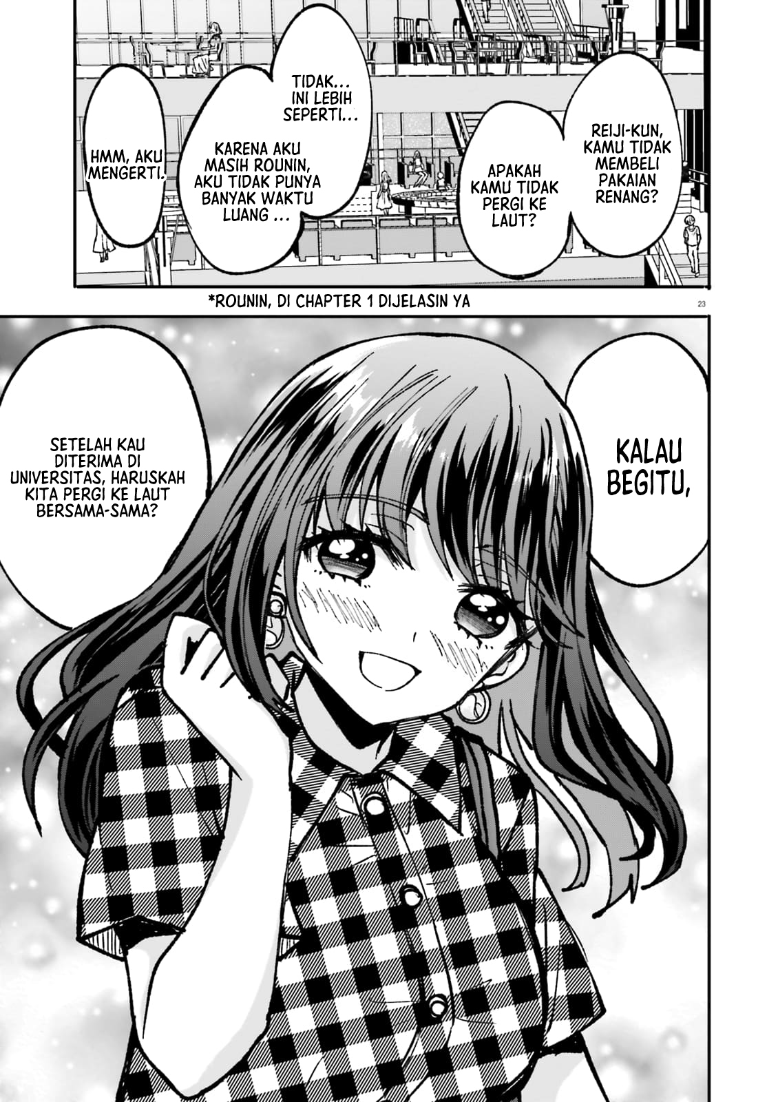 Zettai ni Yuuwaku sarenai Otoko vs Zettai ni Yuuwaku suru Onna Chapter 3 - halaman 24