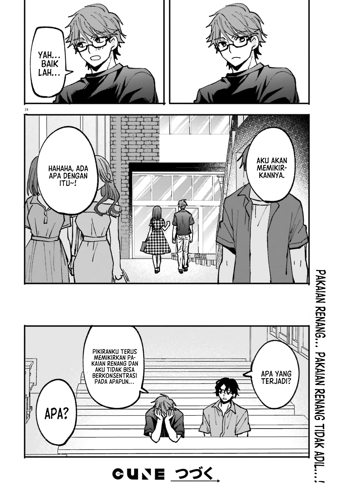 Zettai ni Yuuwaku sarenai Otoko vs Zettai ni Yuuwaku suru Onna Chapter 3 - halaman 25