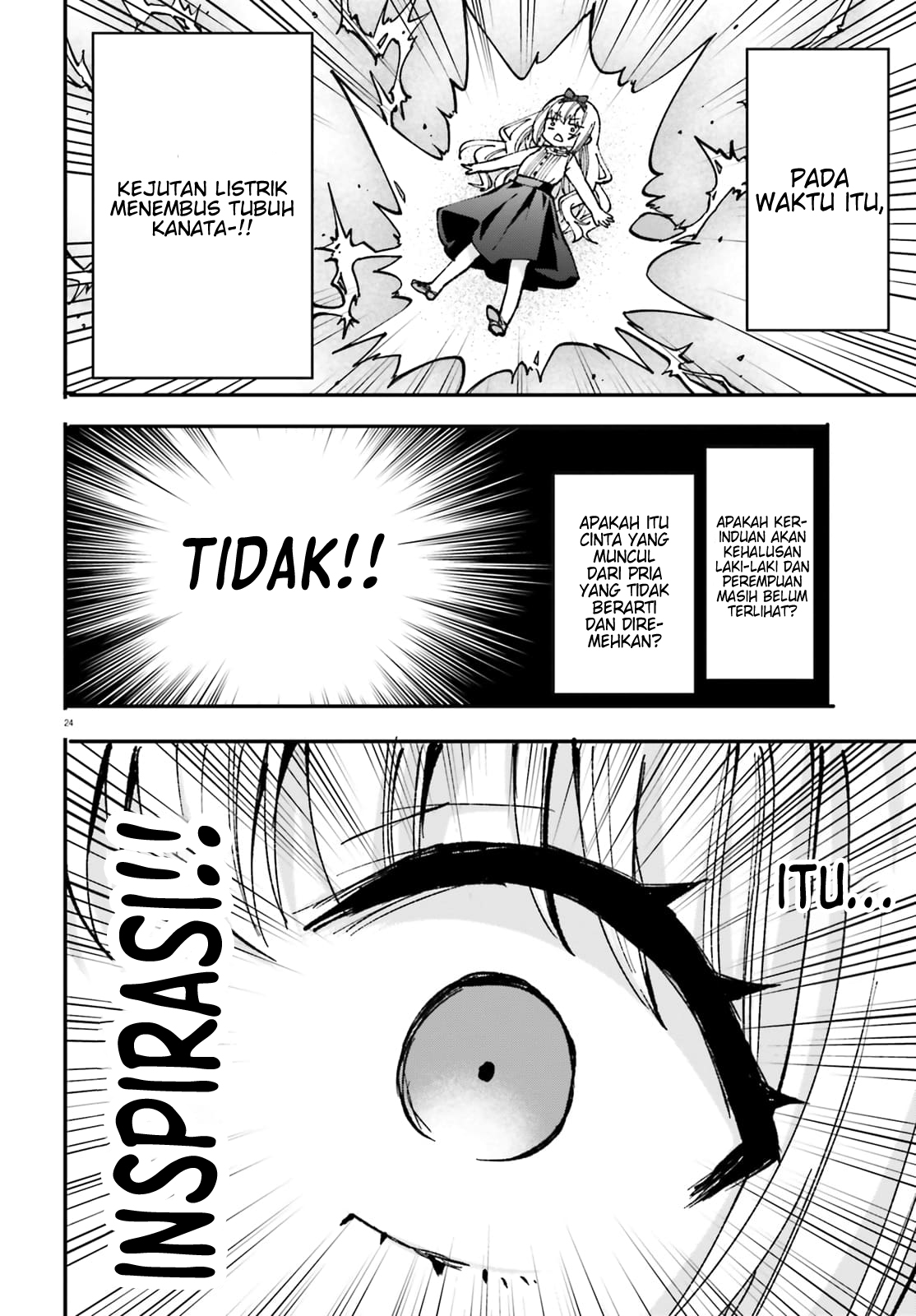 Zettai ni Yuuwaku sarenai Otoko vs Zettai ni Yuuwaku suru Onna Chapter 4 - halaman 26