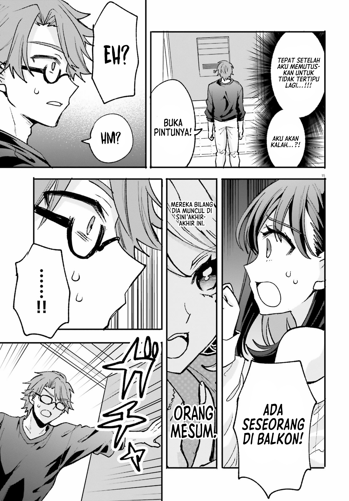 Zettai ni Yuuwaku sarenai Otoko vs Zettai ni Yuuwaku suru Onna Chapter 5 - halaman 16