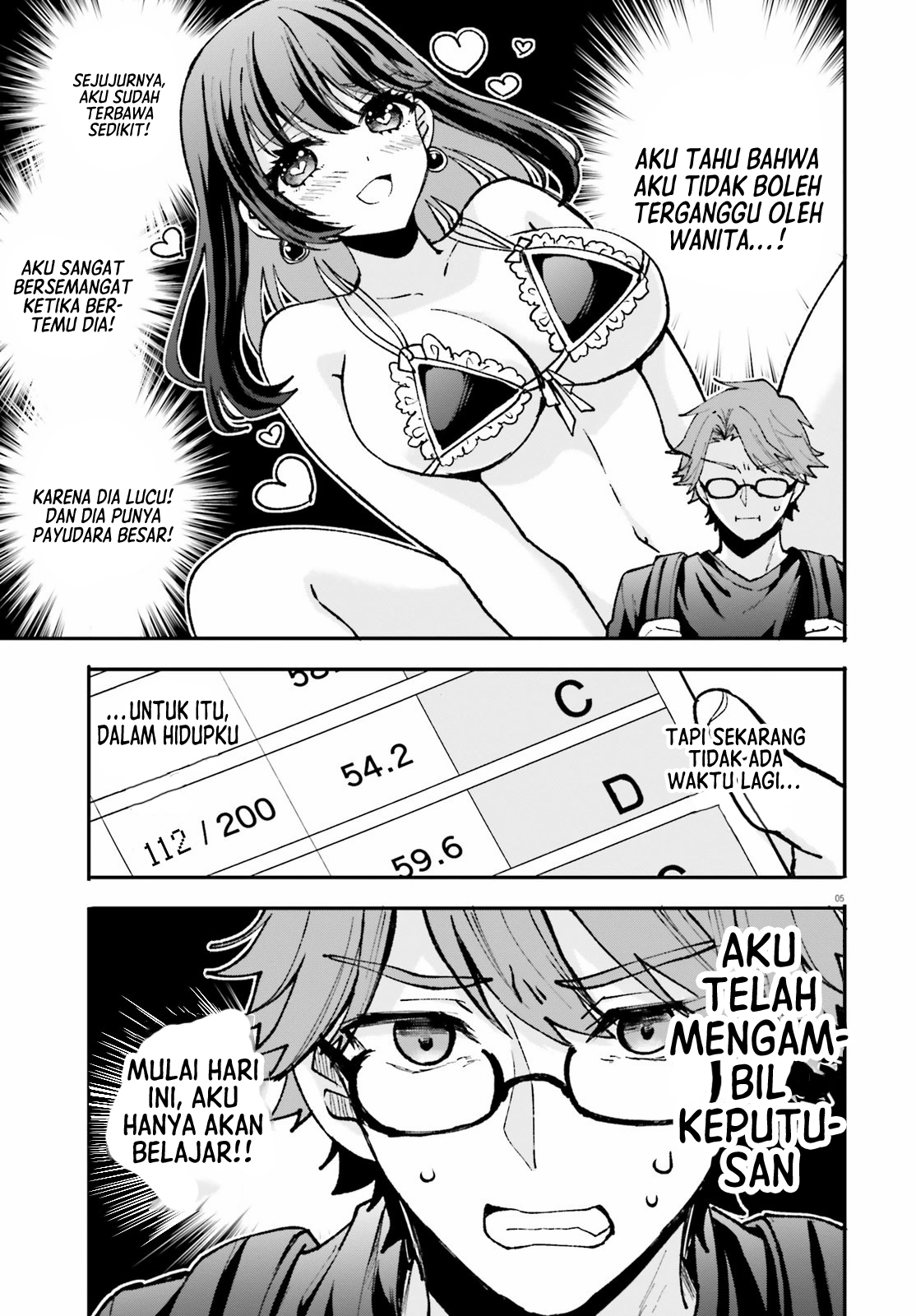 Zettai ni Yuuwaku sarenai Otoko vs Zettai ni Yuuwaku suru Onna Chapter 5 - halaman 6
