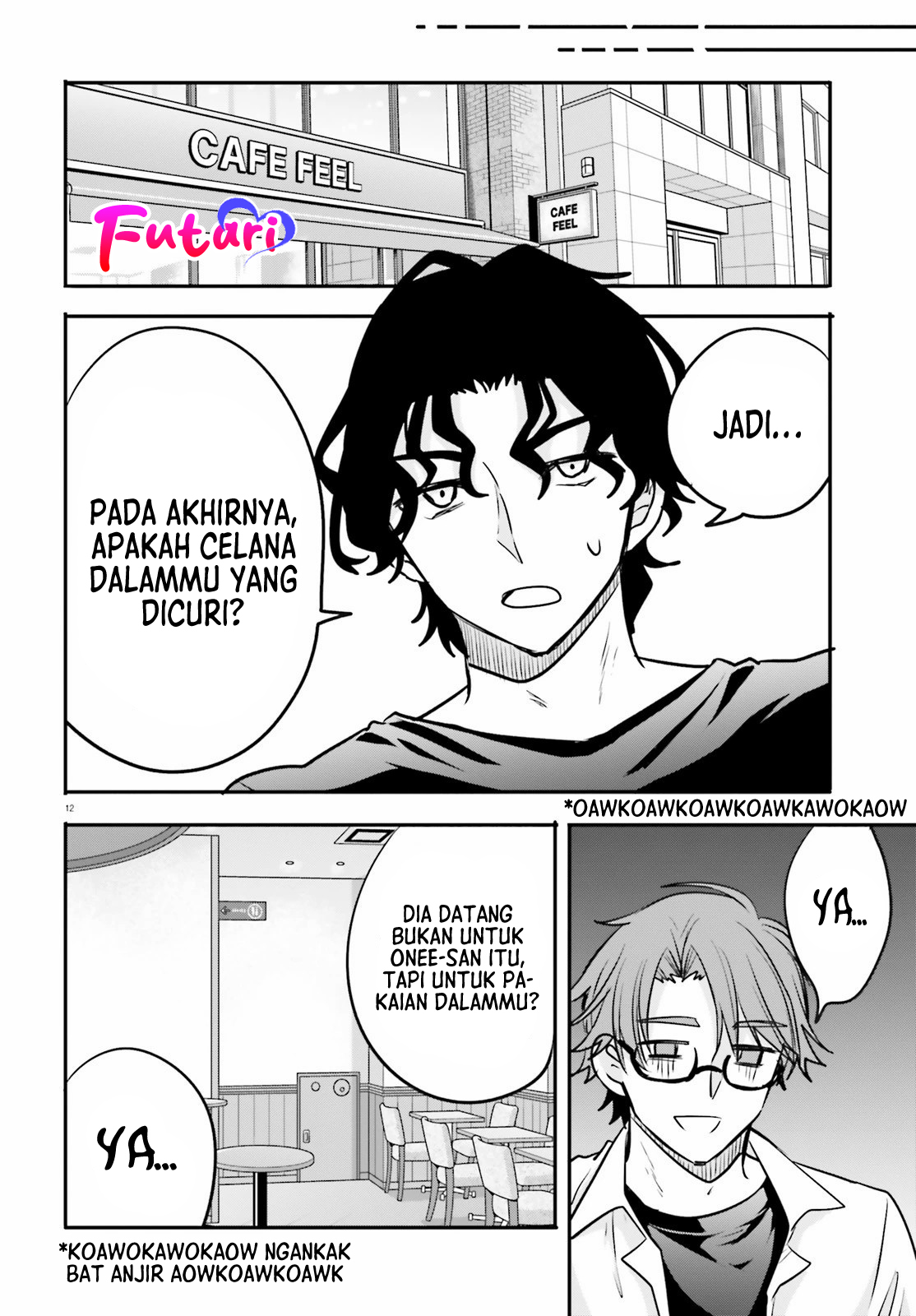 Zettai ni Yuuwaku sarenai Otoko vs Zettai ni Yuuwaku suru Onna Chapter 6 - halaman 13