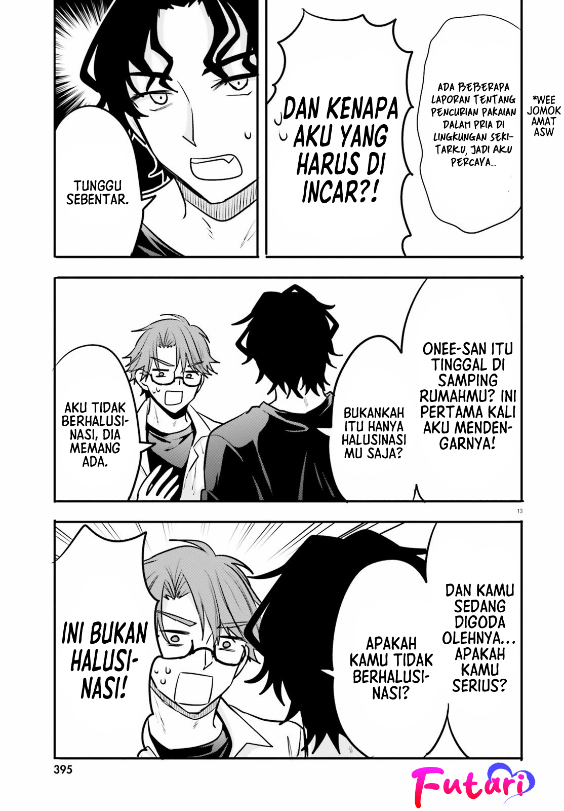 Zettai ni Yuuwaku sarenai Otoko vs Zettai ni Yuuwaku suru Onna Chapter 6 - halaman 14