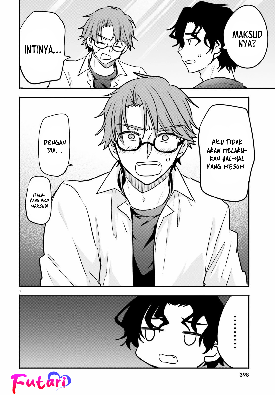 Zettai ni Yuuwaku sarenai Otoko vs Zettai ni Yuuwaku suru Onna Chapter 6 - halaman 17