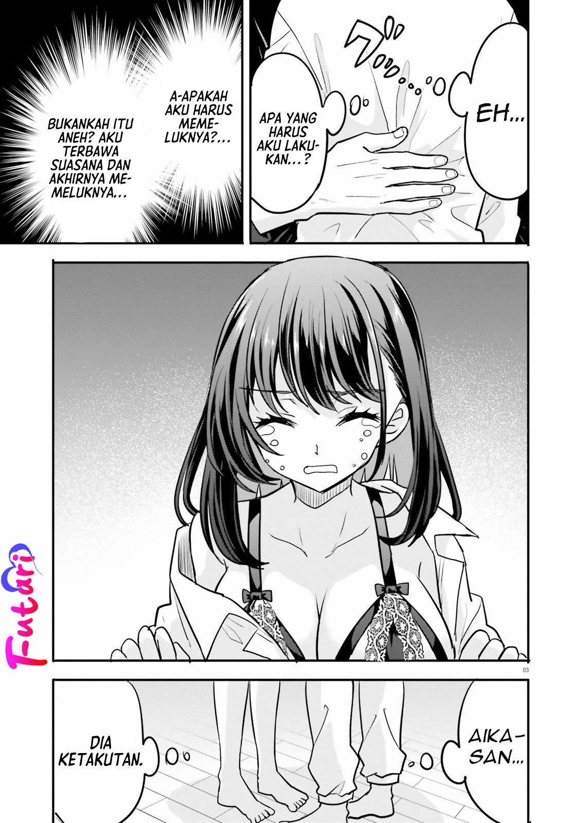 Zettai ni Yuuwaku sarenai Otoko vs Zettai ni Yuuwaku suru Onna Chapter 6 - halaman 4