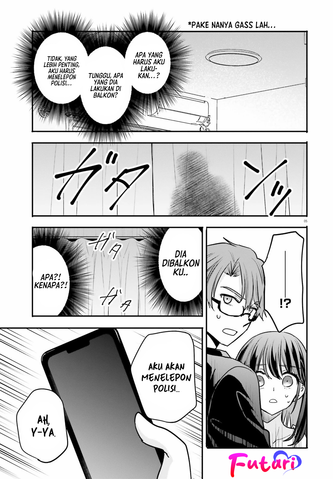 Zettai ni Yuuwaku sarenai Otoko vs Zettai ni Yuuwaku suru Onna Chapter 6 - halaman 6