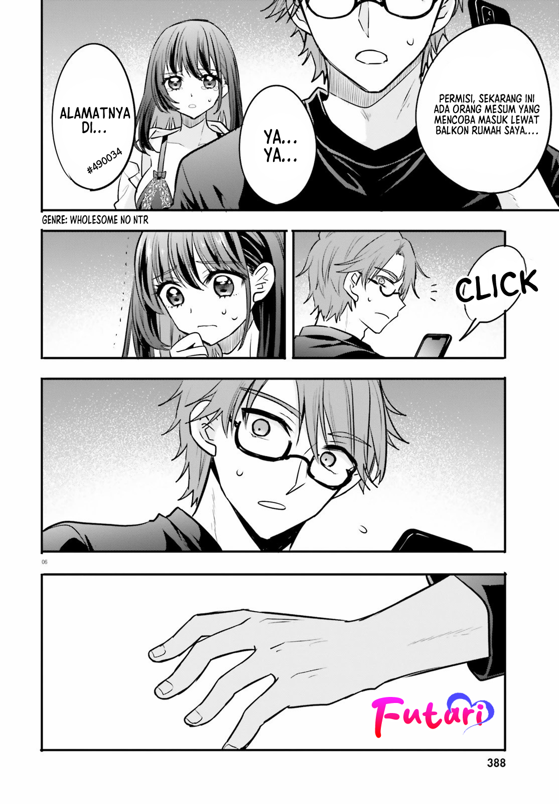 Zettai ni Yuuwaku sarenai Otoko vs Zettai ni Yuuwaku suru Onna Chapter 6 - halaman 7