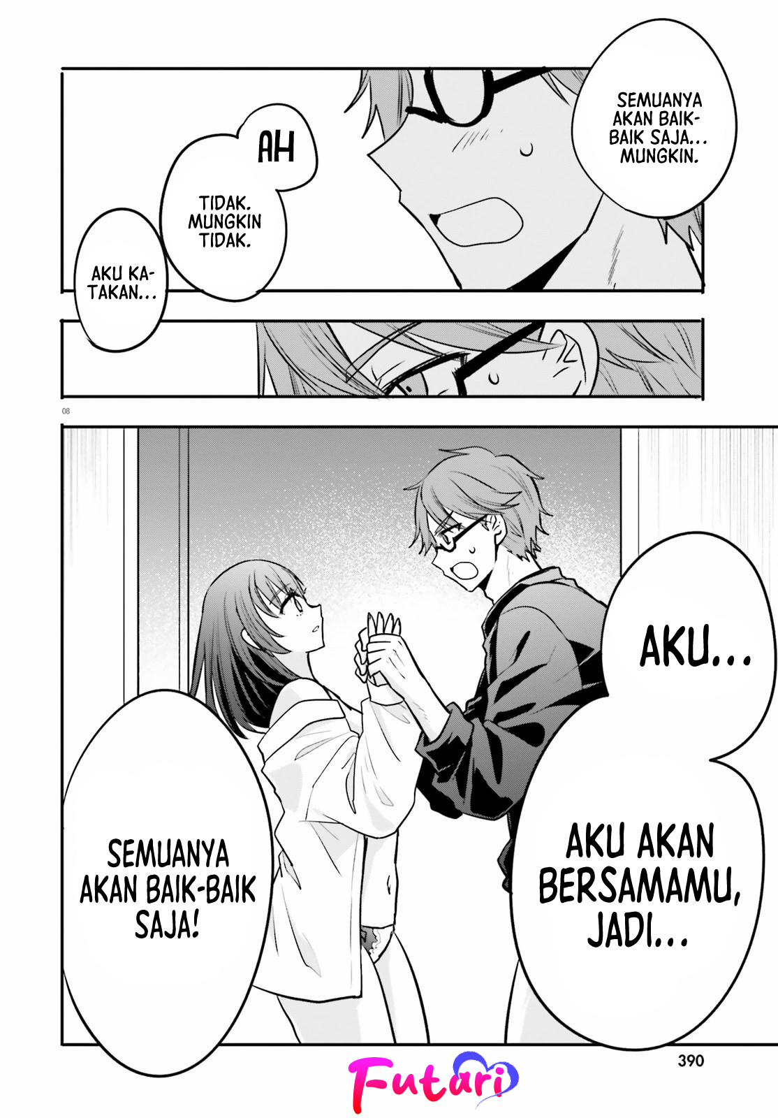 Zettai ni Yuuwaku sarenai Otoko vs Zettai ni Yuuwaku suru Onna Chapter 6 - halaman 9