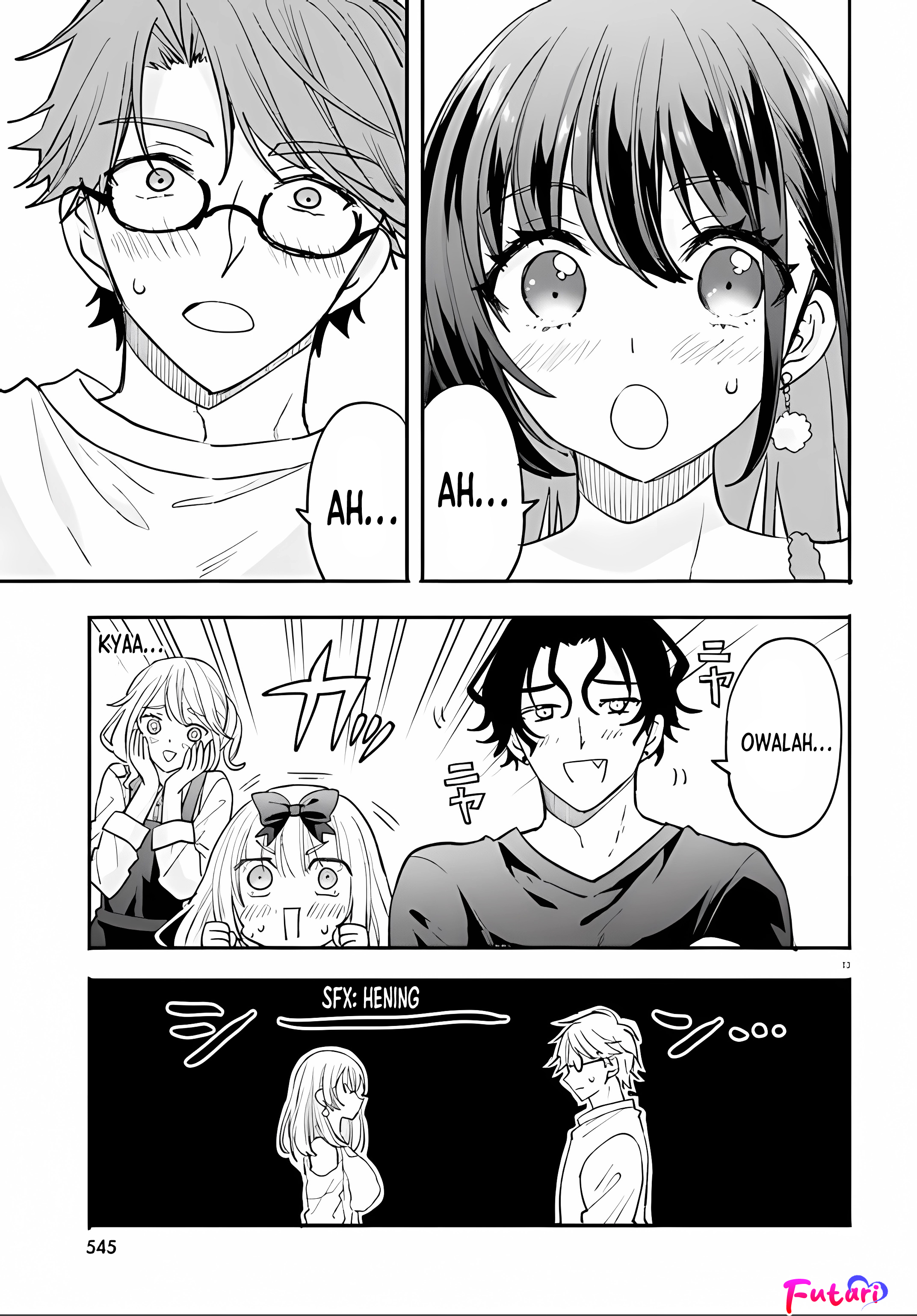 Zettai ni Yuuwaku sarenai Otoko vs Zettai ni Yuuwaku suru Onna Chapter 7 - halaman 11