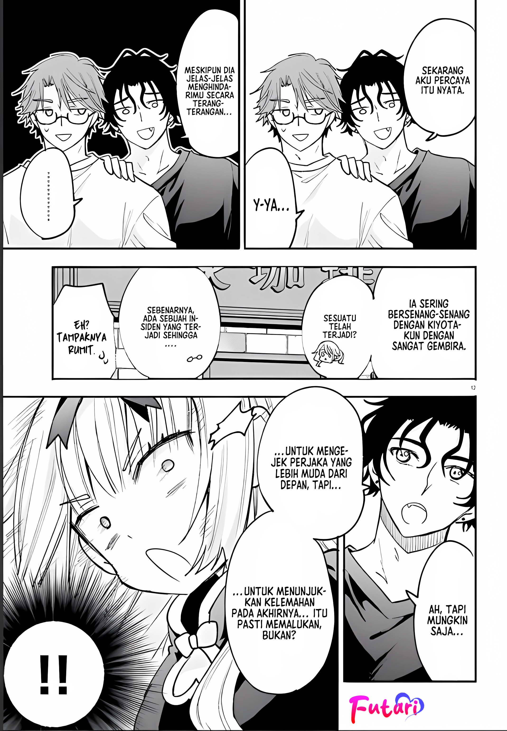 Zettai ni Yuuwaku sarenai Otoko vs Zettai ni Yuuwaku suru Onna Chapter 7 - halaman 13