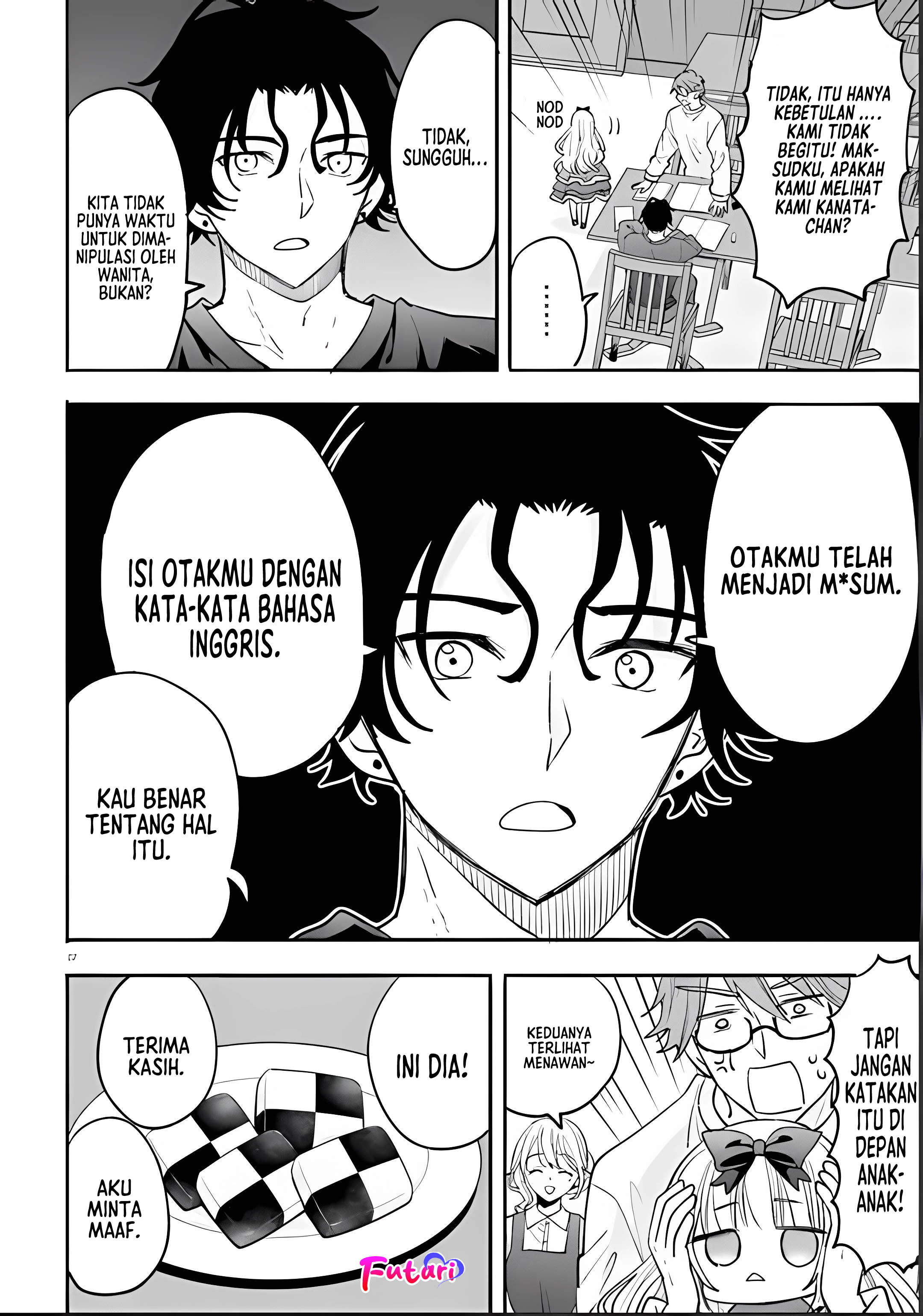 Zettai ni Yuuwaku sarenai Otoko vs Zettai ni Yuuwaku suru Onna Chapter 7 - halaman 8