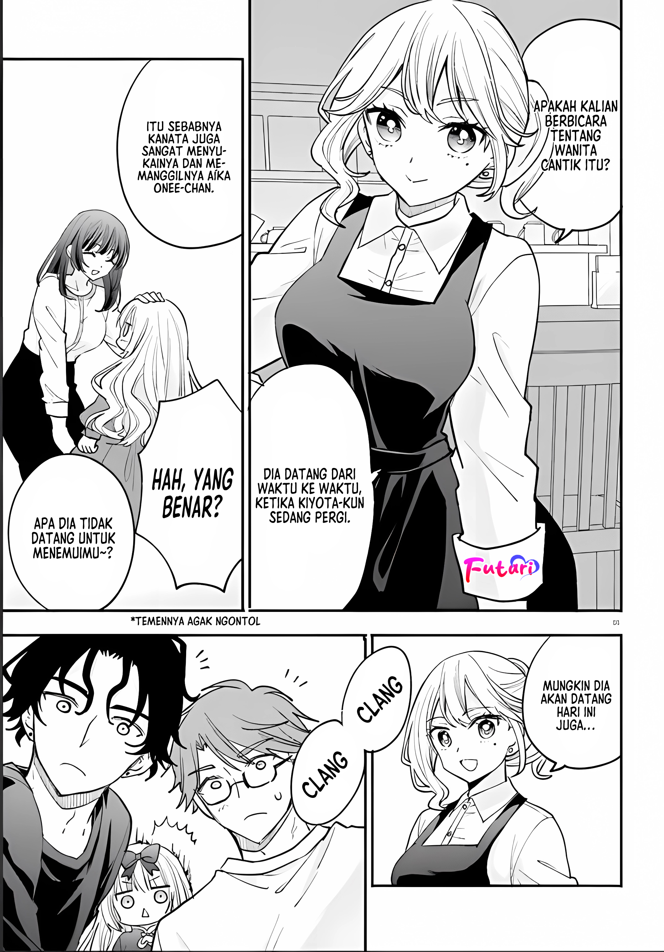 Zettai ni Yuuwaku sarenai Otoko vs Zettai ni Yuuwaku suru Onna Chapter 7 - halaman 9
