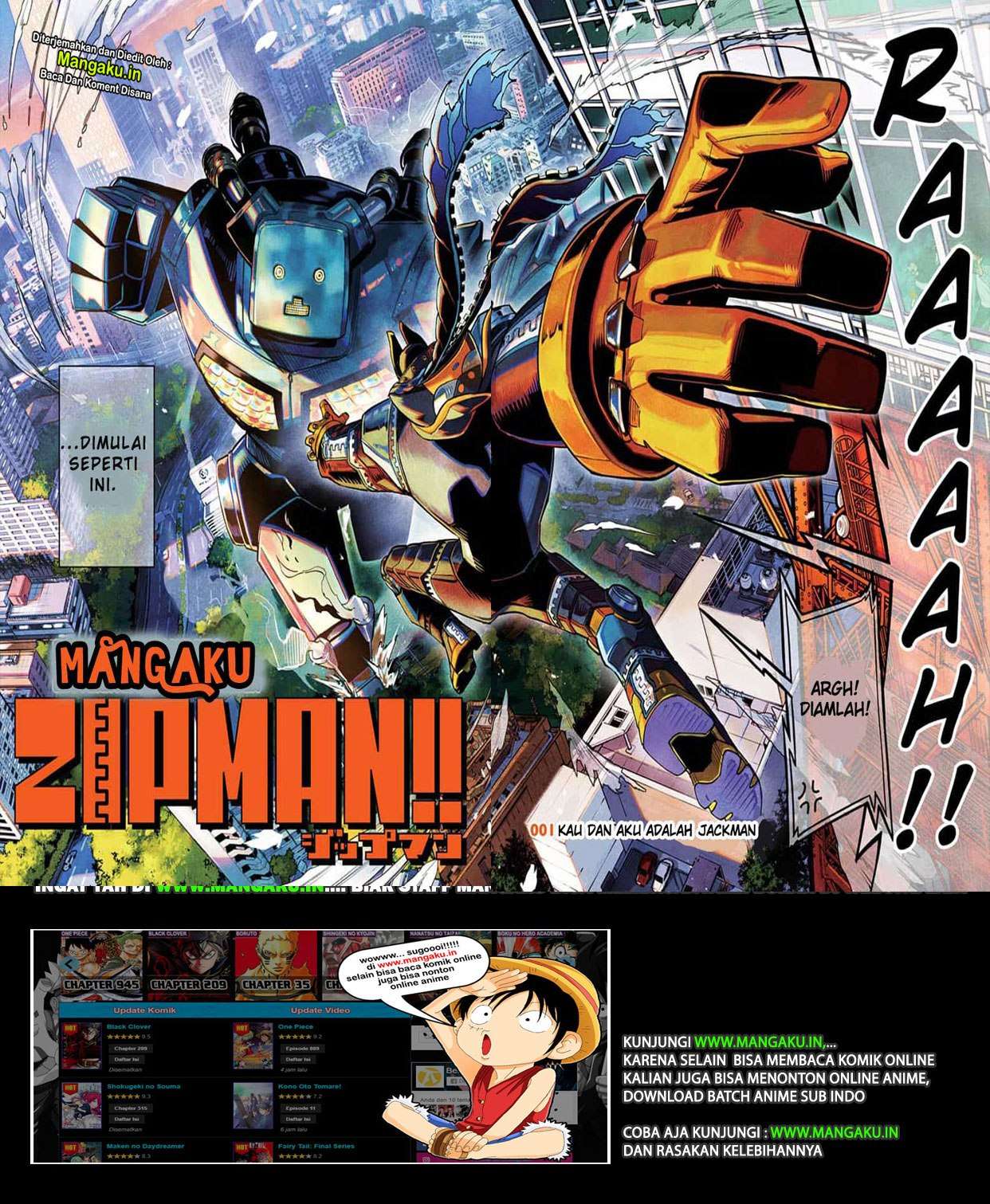 ZIPMAN!! Chapter 1.1 - halaman 3