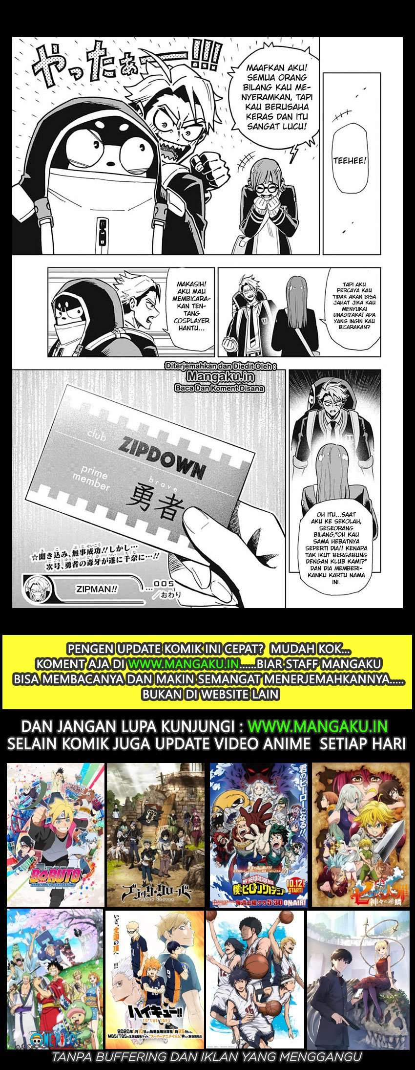 ZIPMAN!! Chapter 5 - halaman 20
