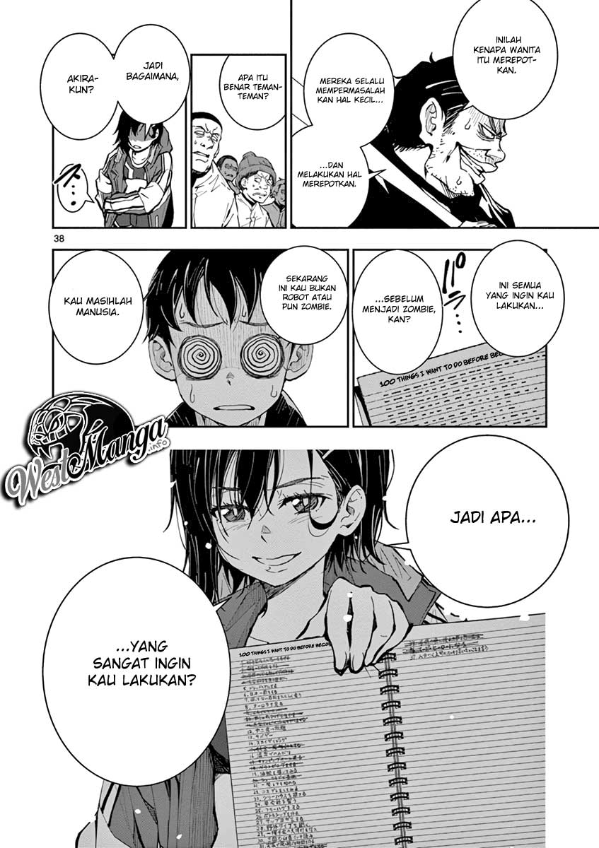 Zombie 100 ~Zombie ni Naru Made ni Shitai 100 no Koto~ Chapter 10 - halaman 40