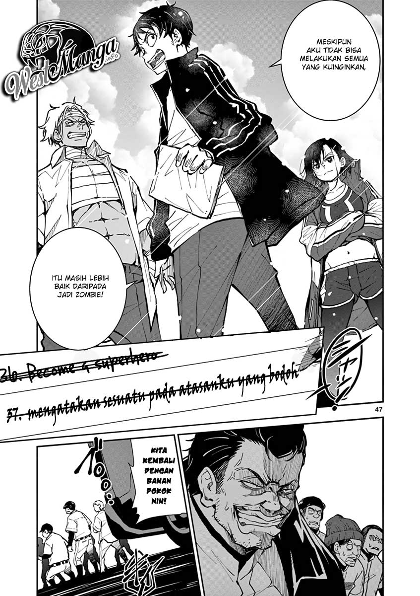 Zombie 100 ~Zombie ni Naru Made ni Shitai 100 no Koto~ Chapter 10 - halaman 48