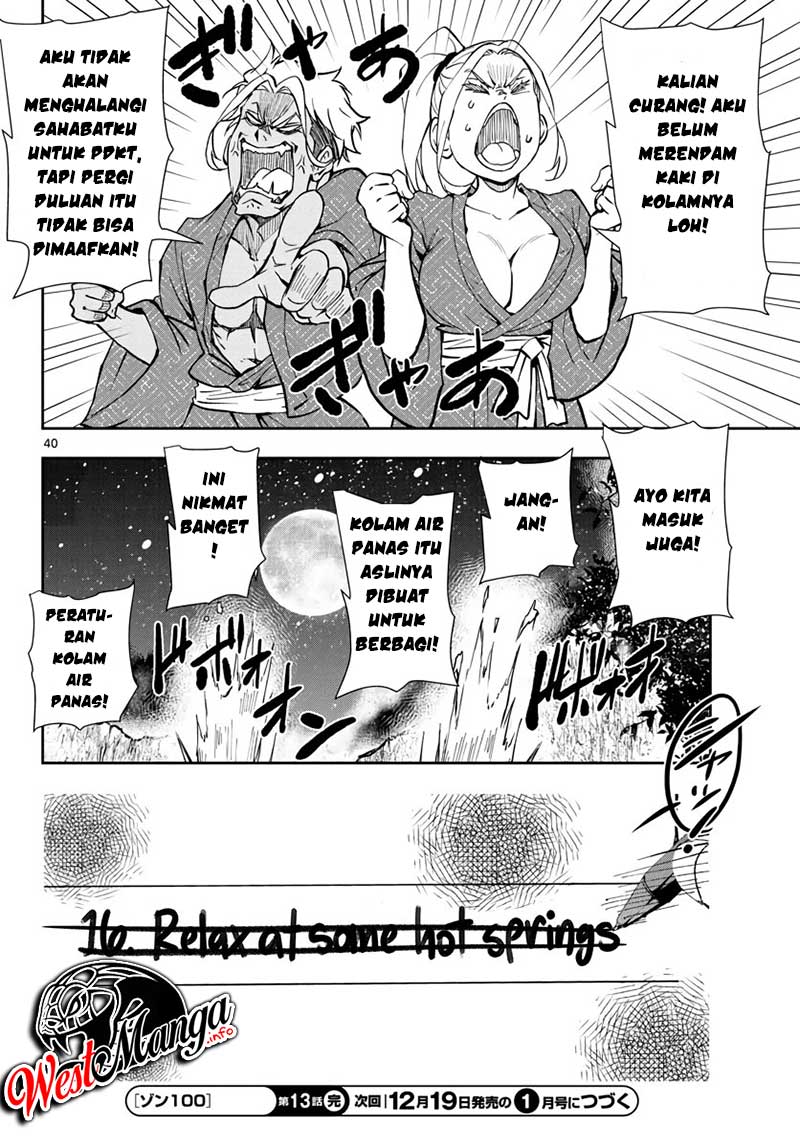 Zombie 100 ~Zombie ni Naru Made ni Shitai 100 no Koto~ Chapter 13 - halaman 37