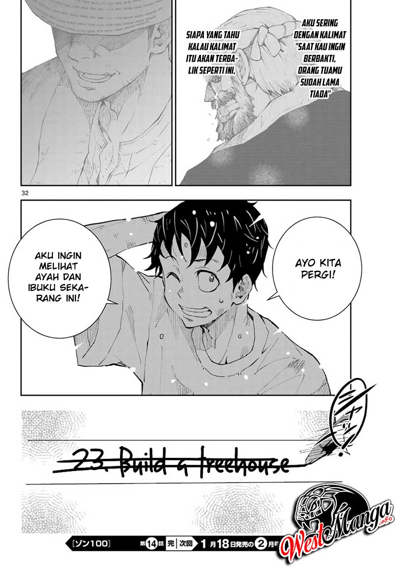 Zombie 100 ~Zombie ni Naru Made ni Shitai 100 no Koto~ Chapter 14 - halaman 29