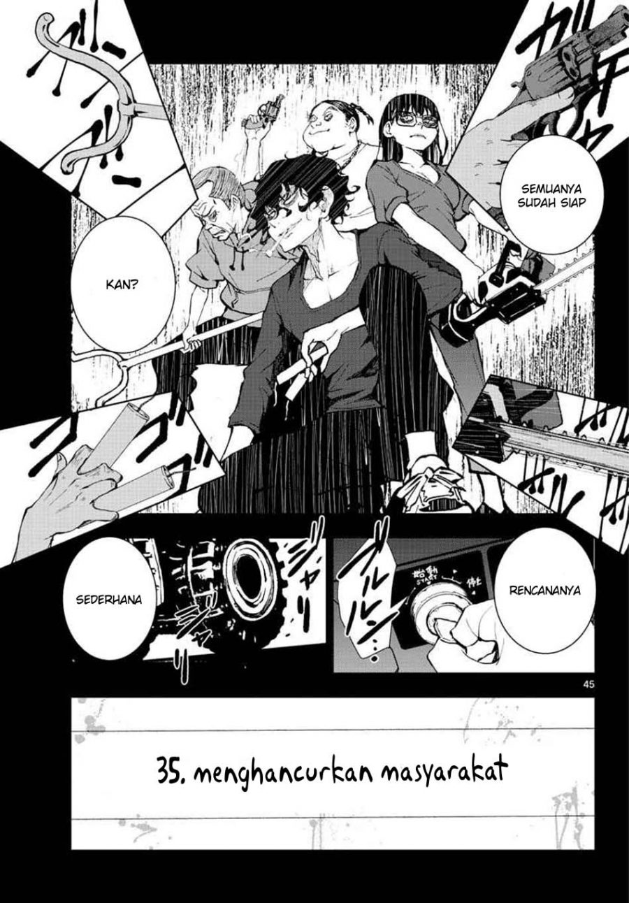 Zombie 100 ~Zombie ni Naru Made ni Shitai 100 no Koto~ Chapter 16 - halaman 44